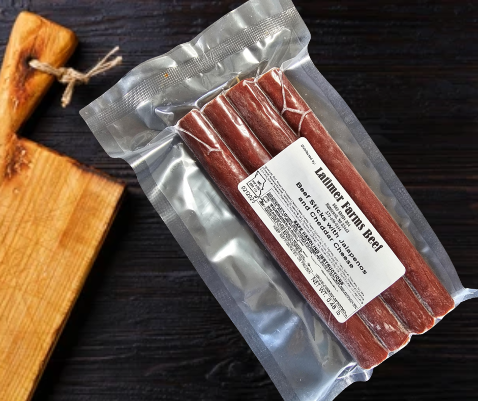 Jalapeno & Cheddar Beef Sticks