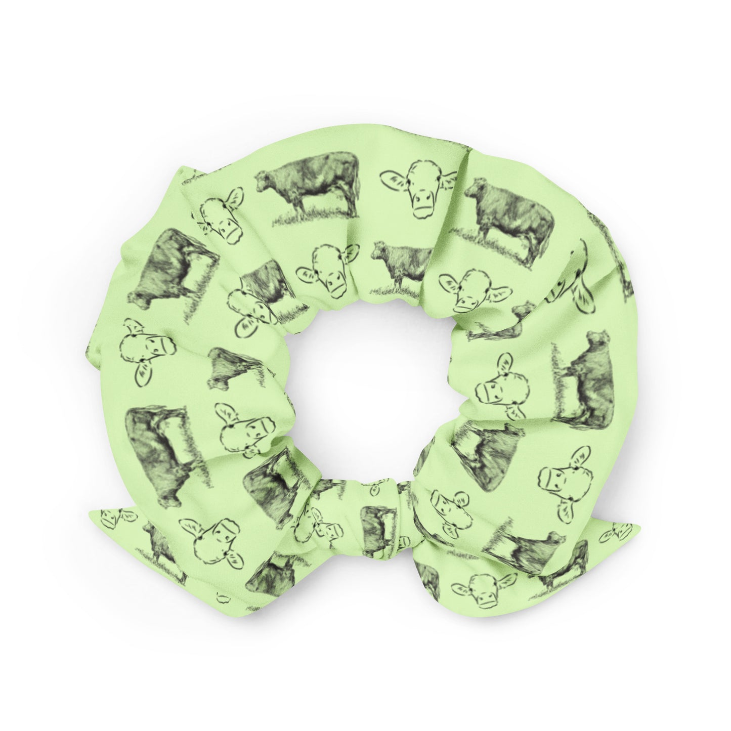 Cattle Scrunchie - Green