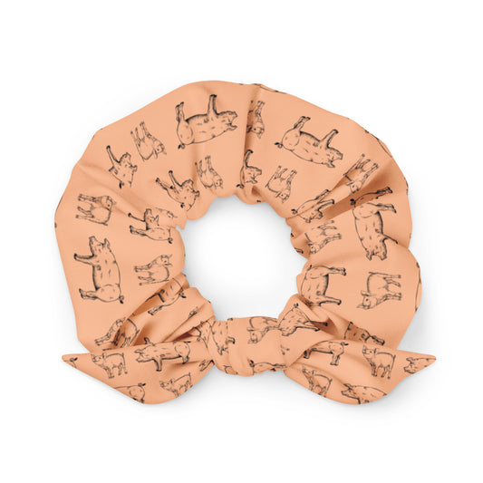 Swine Scrunchie - Orange