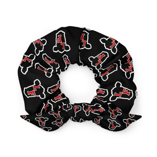 LF Cow Scrunchie - Black